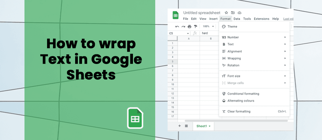 How To Wrap Text In Google Sheets